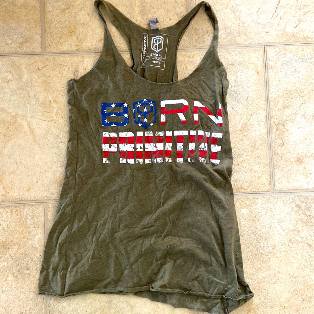 Born primitive tank top